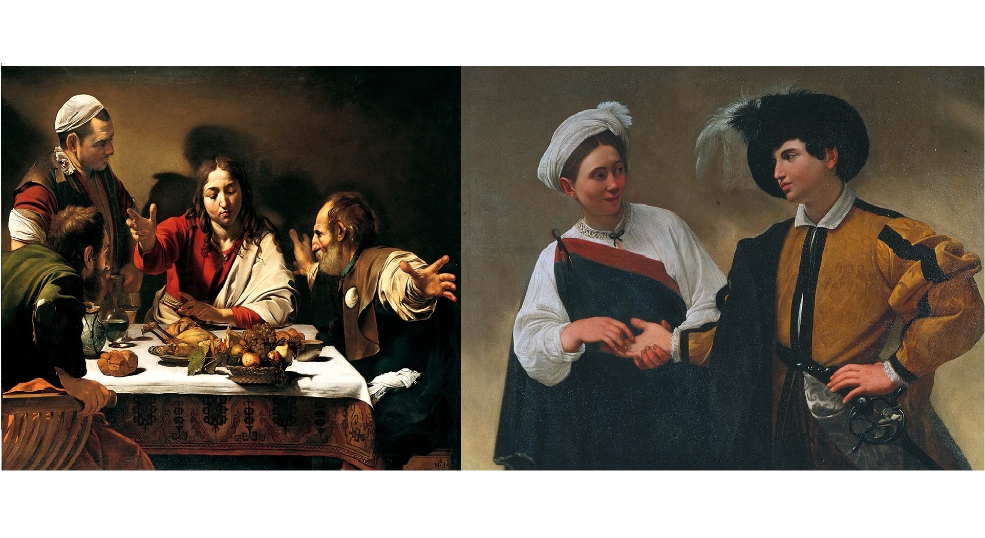 Cena in Emmaus_e_La_Buona_Ventura